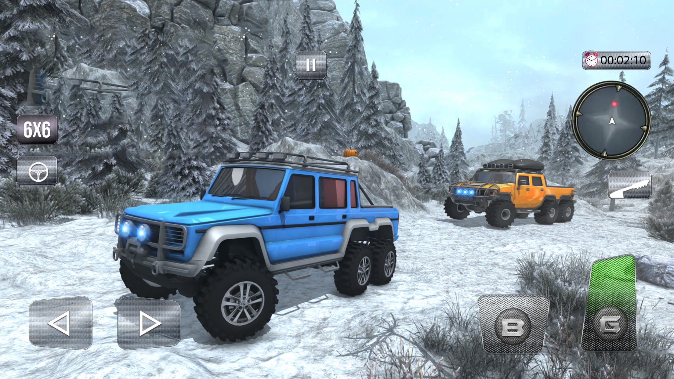 Snow Driving Simulator