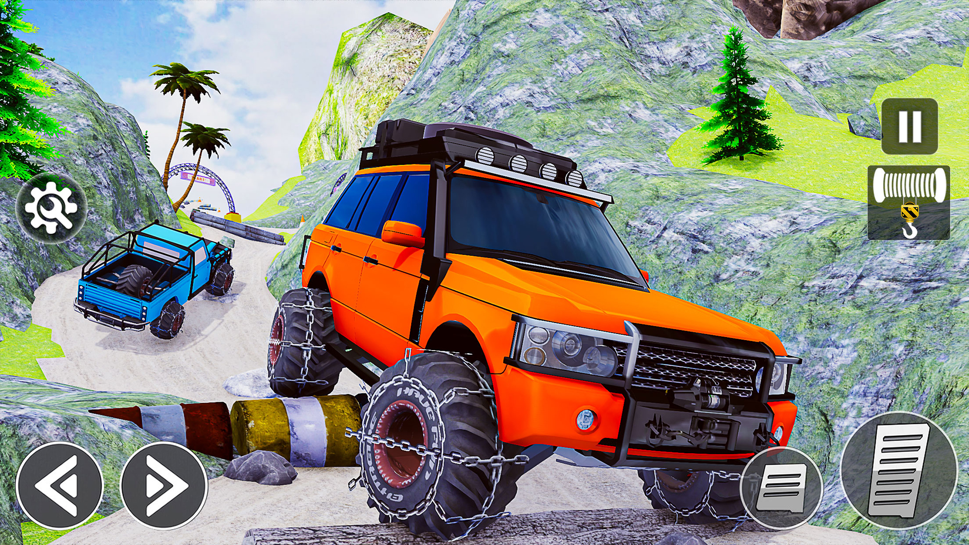 4x4 Offroad Jeep Hill Climb